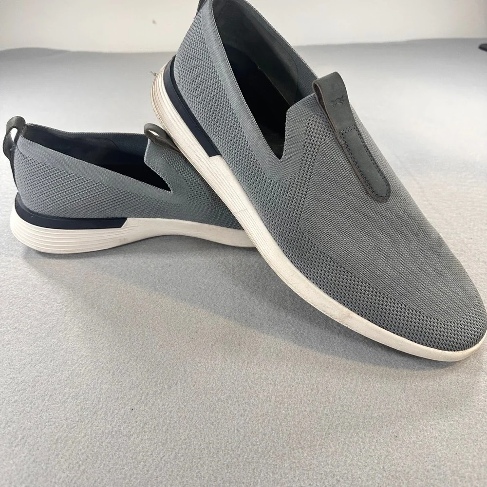 Wolf & Shepherd Swift Knit Loafer Grey Slip On Athletic Shoes Mens 12